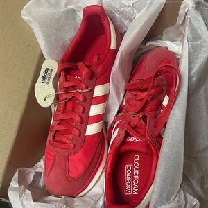 adidas RUN 70s 2.0 Red with White Stripes Sneakers